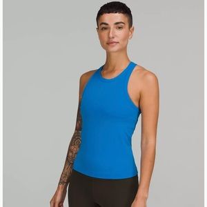 lululemon Align™ Waist-Length Racerback Tank Top. Poolside, Size 4.
